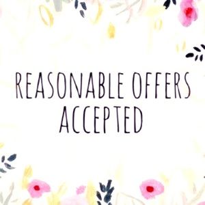 All reasonable offers accepted!! Offer today!!